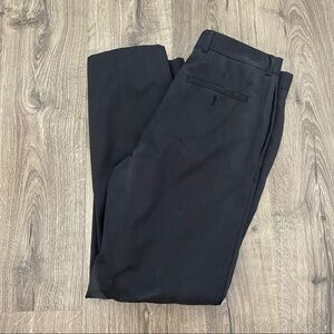 Egara Mens 33 waist black dress pants slacks
